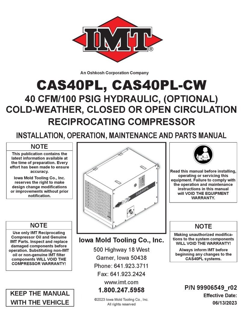 Oshkosh IMT CAS40PL Installation, operation, maintenance and parts manual Oshkosh IMT CAS40PL Installation, operation, maintenance and parts manual