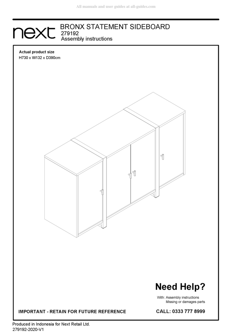 Next 279192 Assembly instructions