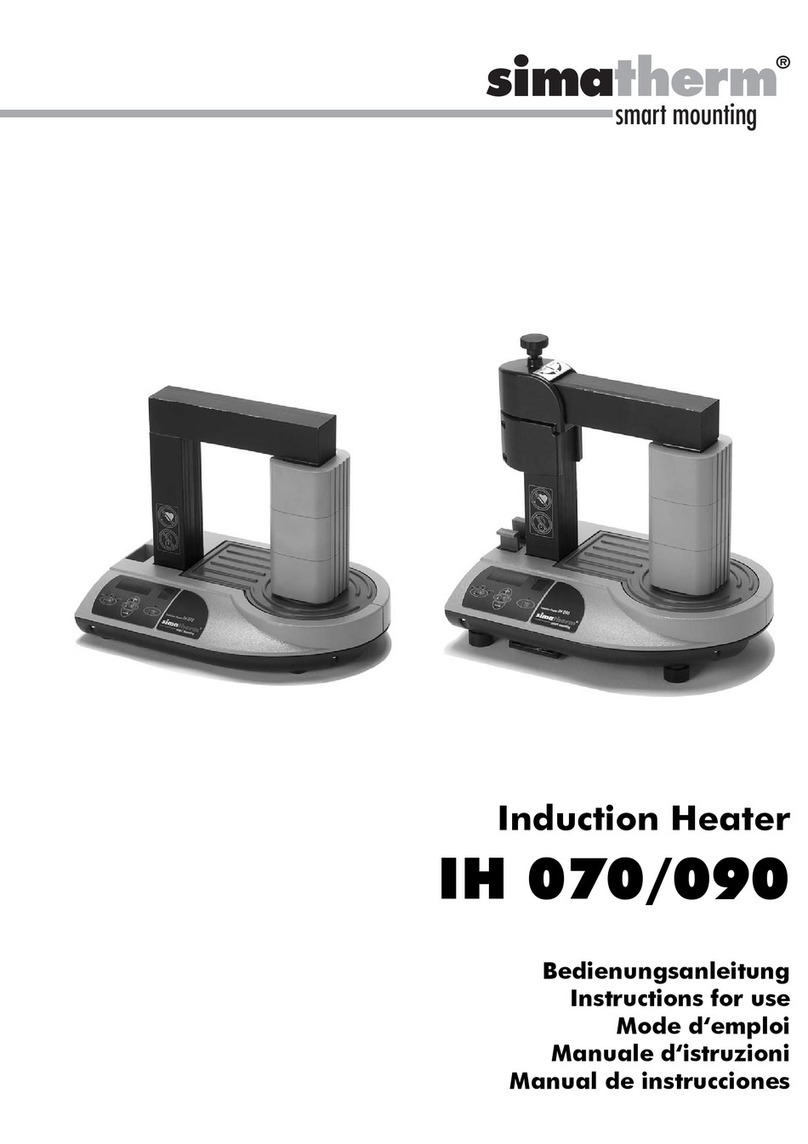 simatherm IH 070 Instructions for use