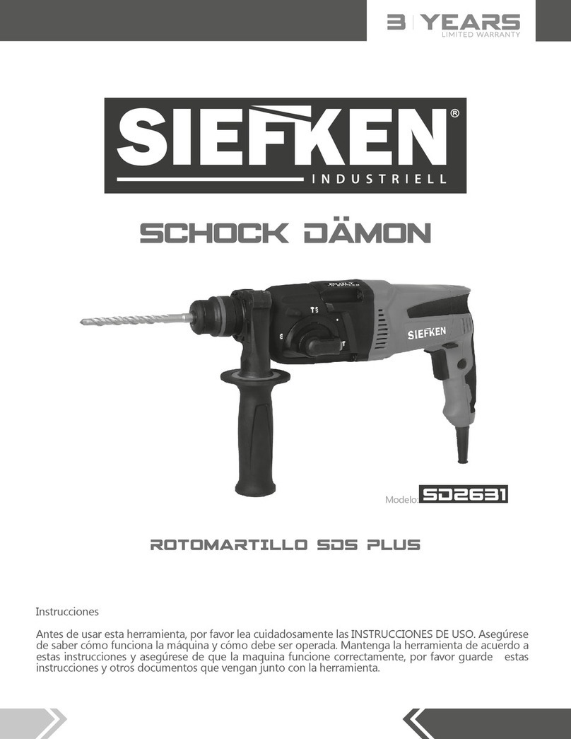 Siefken SDS PLUS manual