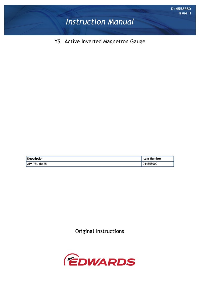 Edwards AIM-YSL-NW25 instruction manual