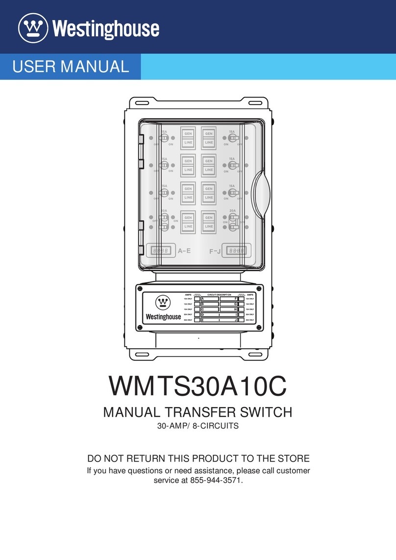 Westinghouse WMTS30A10C user manual