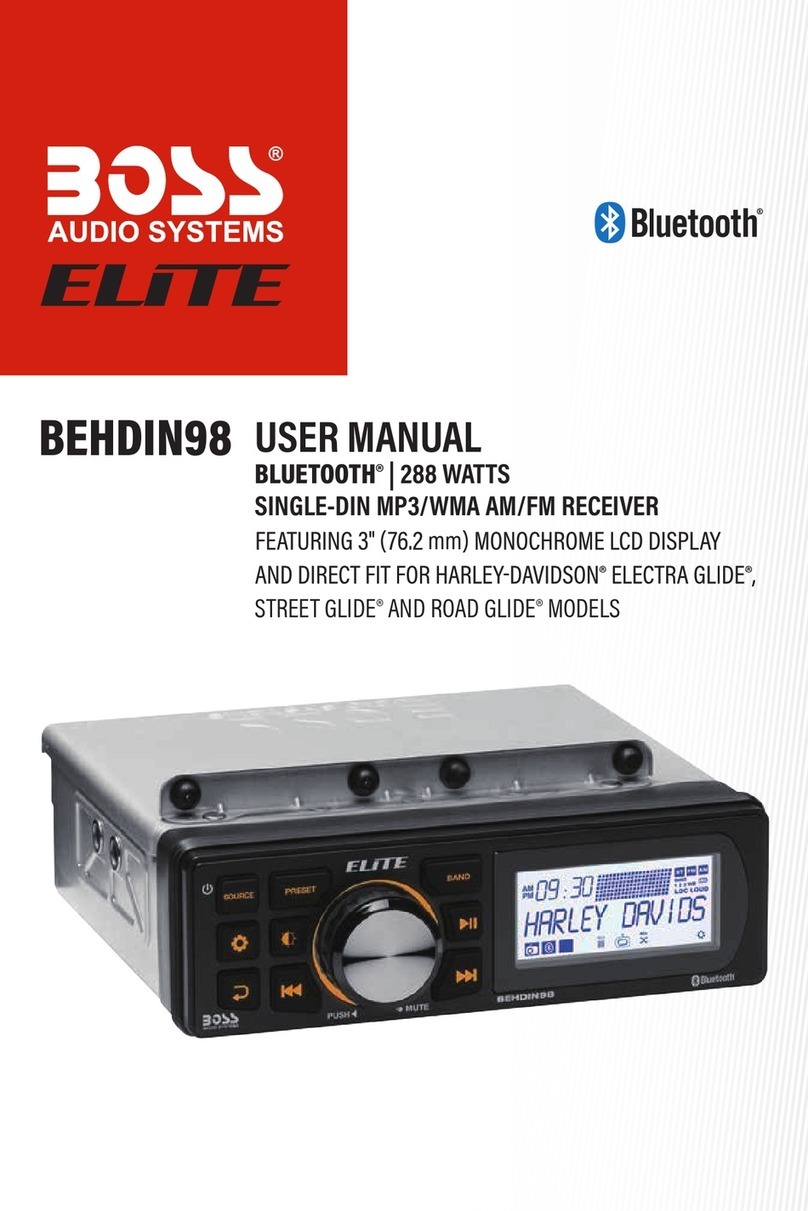 Boss Audio Systems elite BEHDIN98 User manual