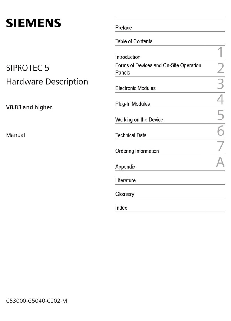 Siemens SIPROTEC 5 V8.83 User manual