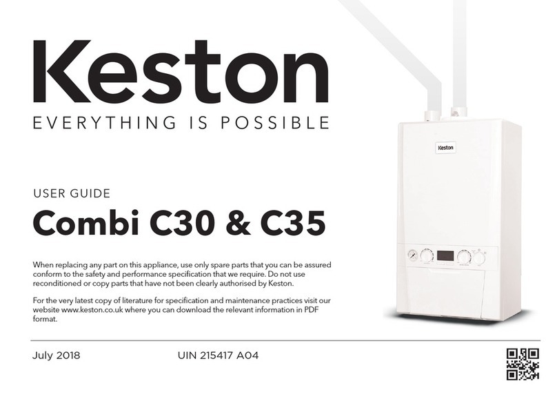 Keston Combi C35 User manual