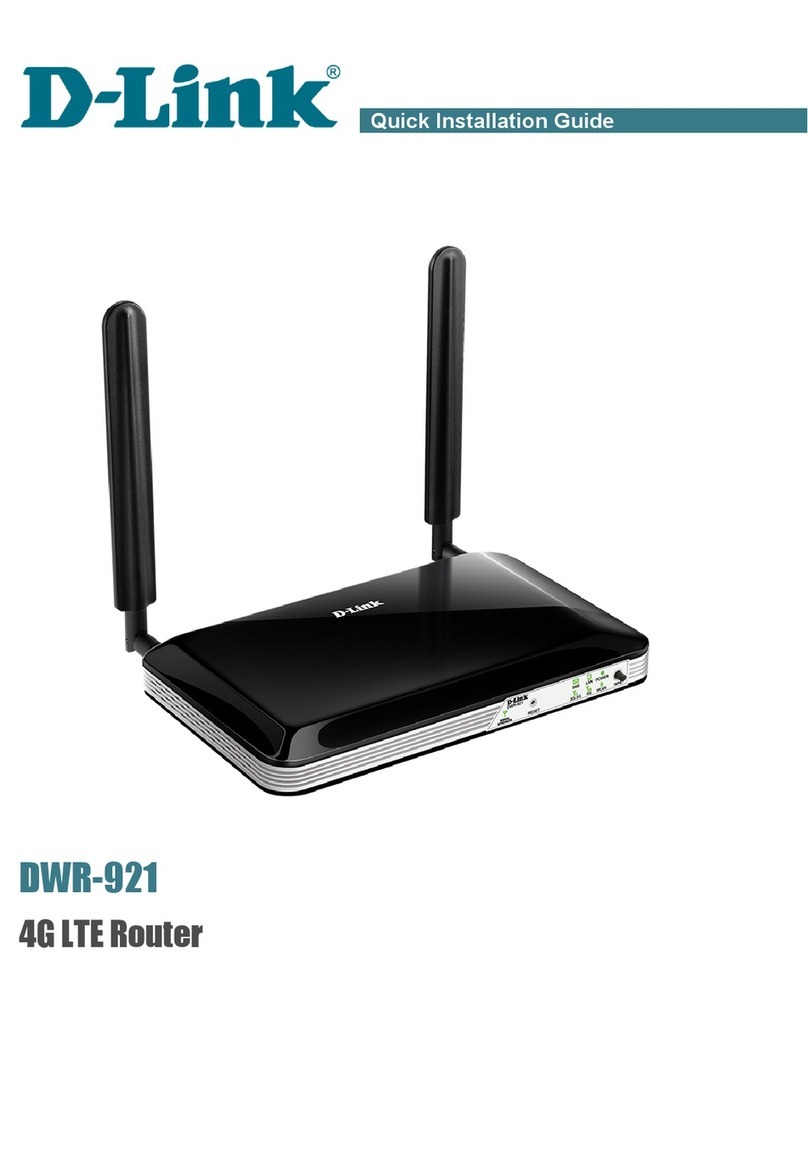 D-Link DWR-921 User manual D-Link DWR-921 User manual