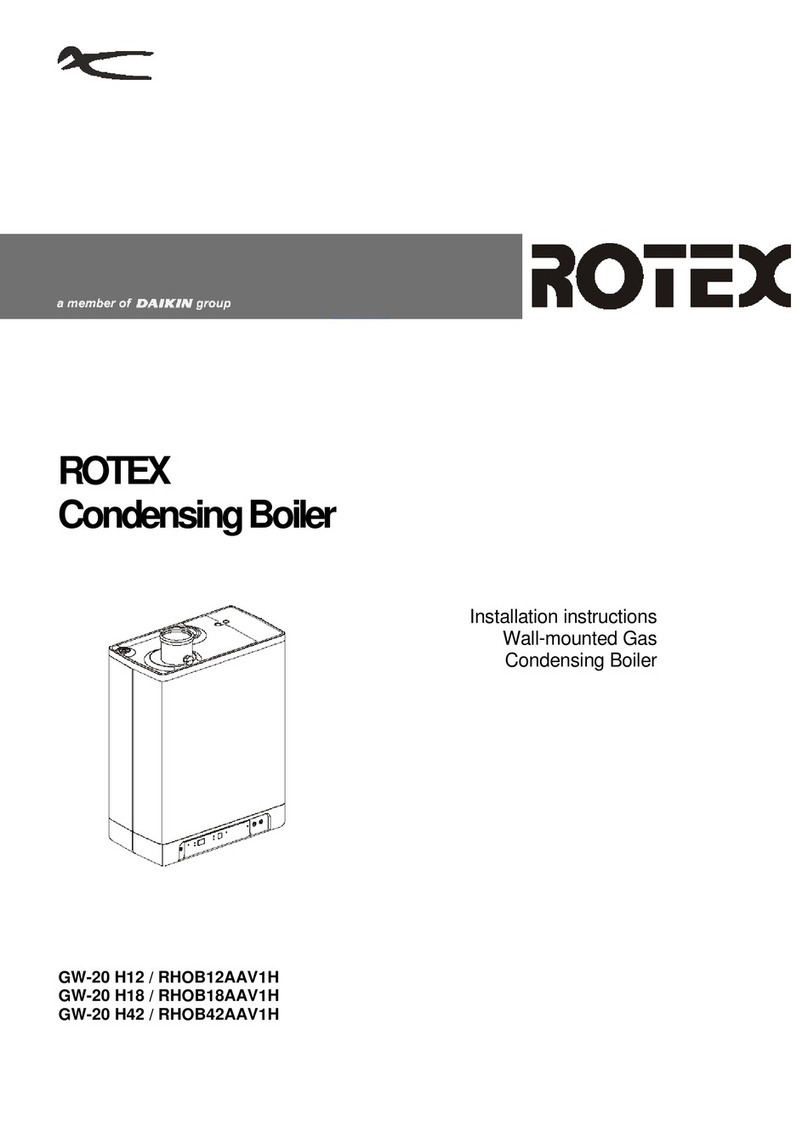 Daikin ROTEX GW-20 H18 installation instructions