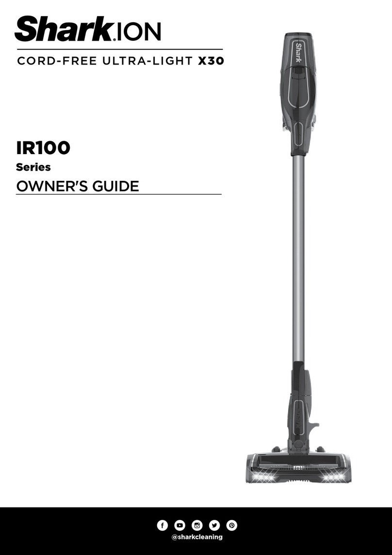 Shark CORD-FREE ULTRA-LIGHT X30 owner's guide
