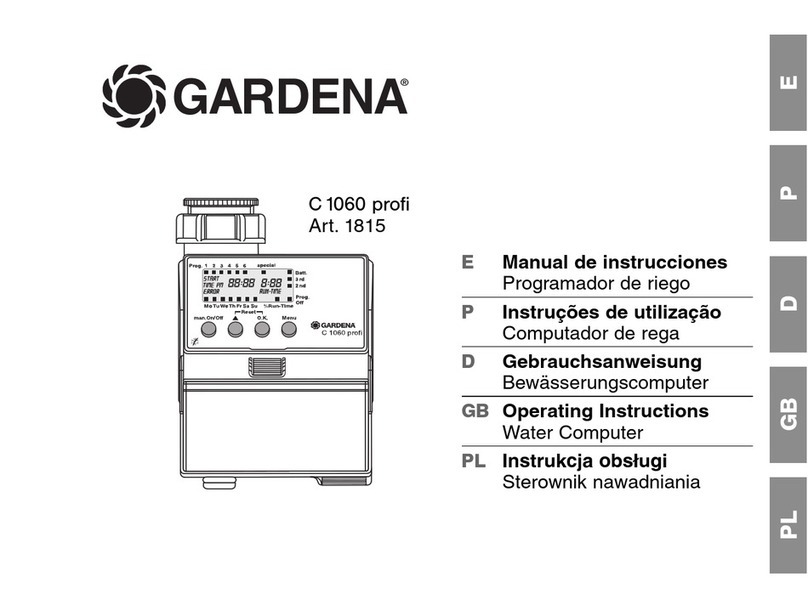 Gardena 1815 User manual