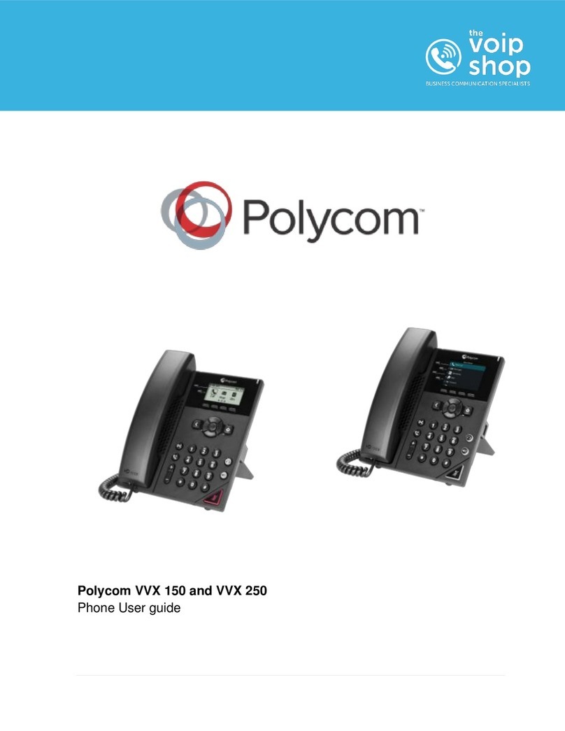 Polycom VVX 150 User manual