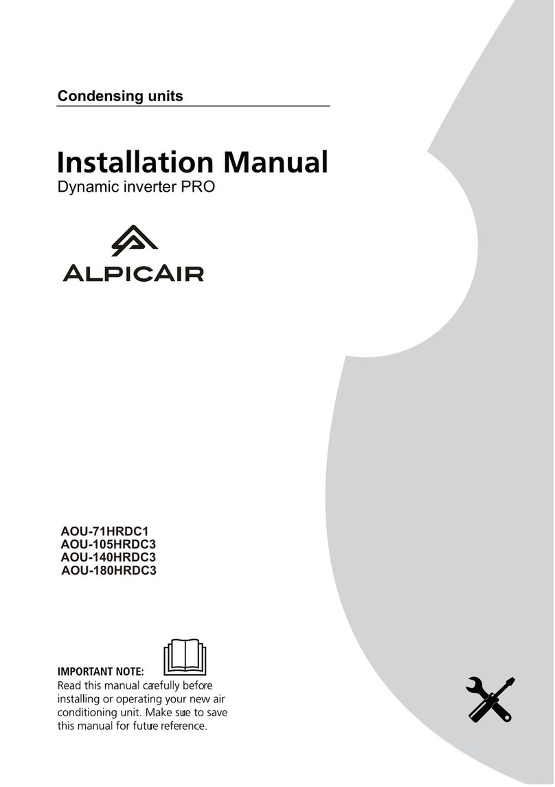 Midea AOU-71HRDC1 User manual