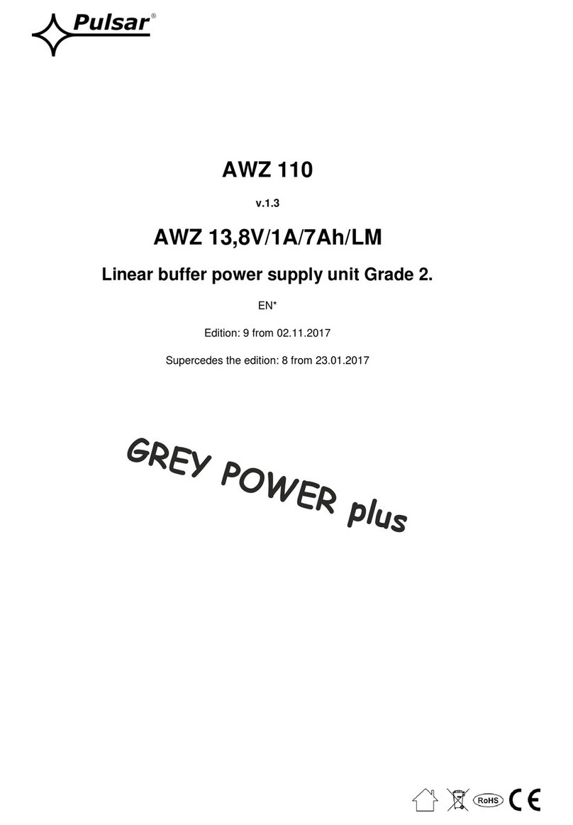 Pulsar AWZ 110 User manual
