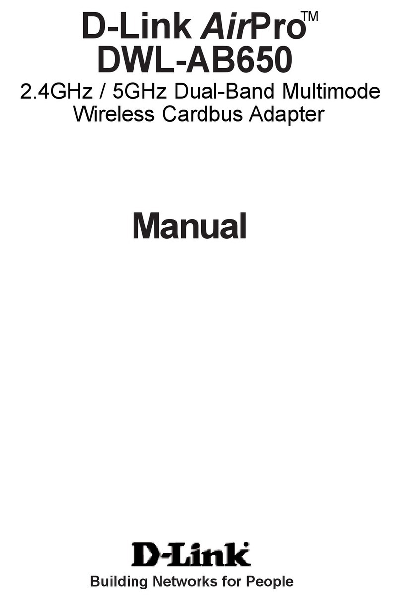 D-Link AirPro DWL-AB650 User manual