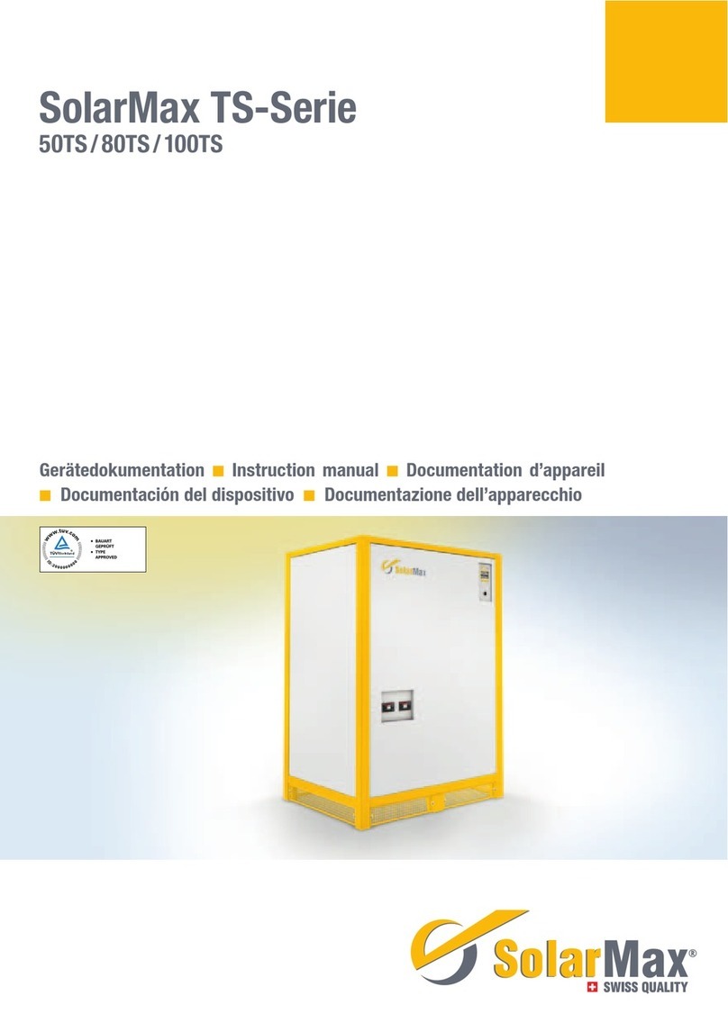 SolarMax TS Series User manual