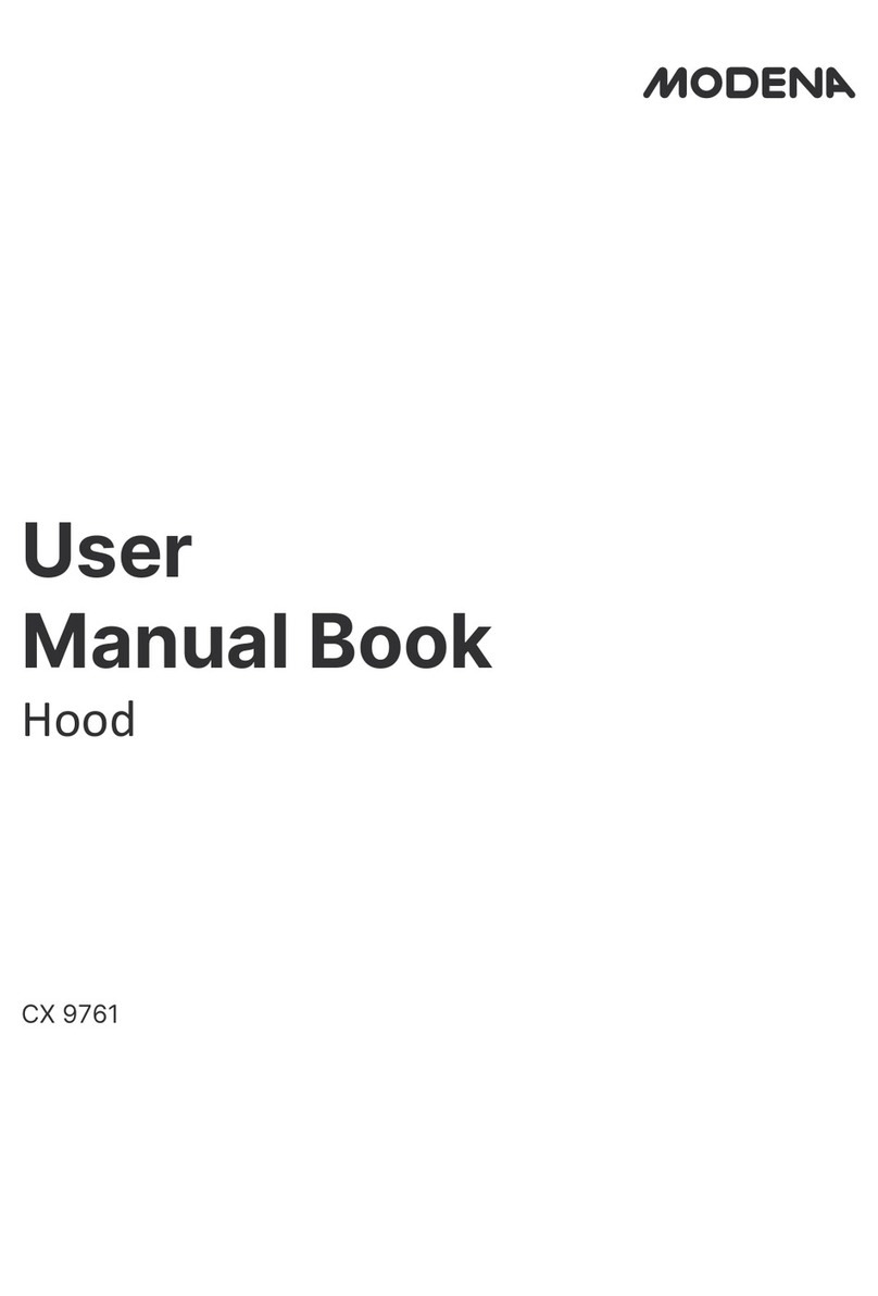 Modena CX 9761 Owner's manual