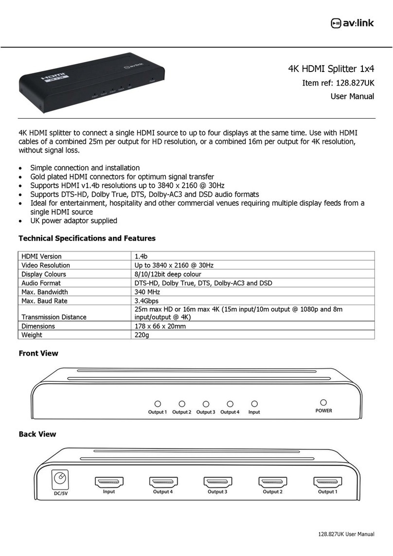 AVLink 128.827UK user manual