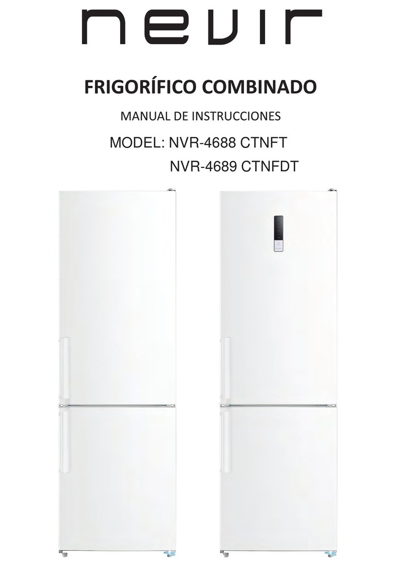 Nevir NVR-4688 CTNFT instruction manual Nevir NVR-4688 CTNFT instruction manual