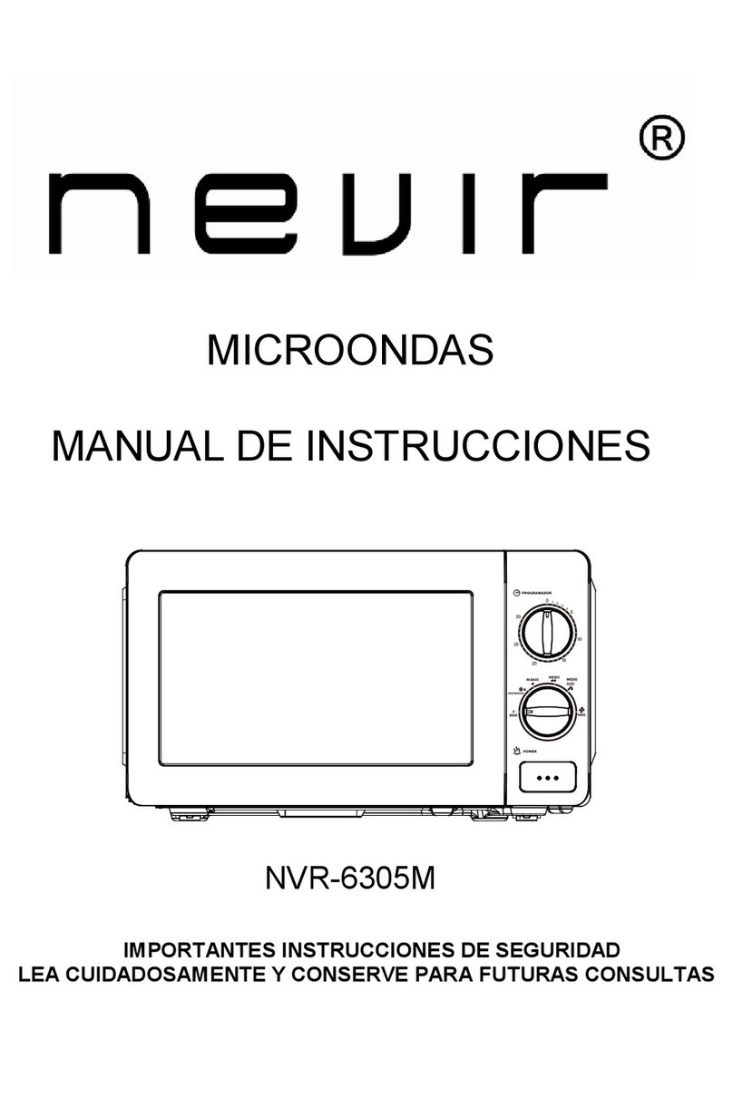 Nevir NVR-6305M user manual