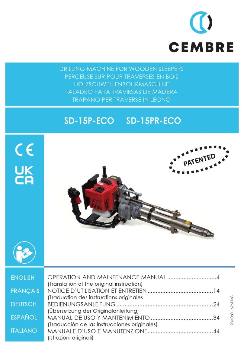 Cembre SD-15P-ECO User manual Cembre SD-15P-ECO User manual