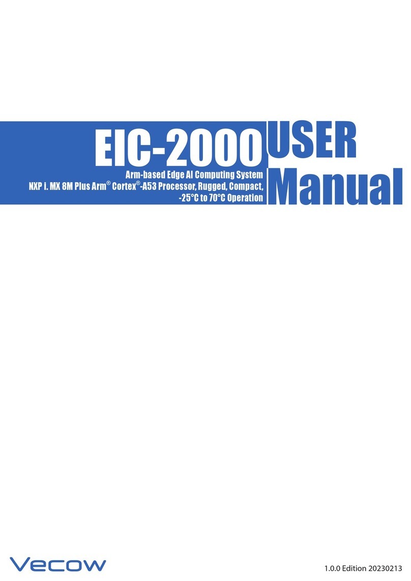 Vecow EIC-2000 User manual