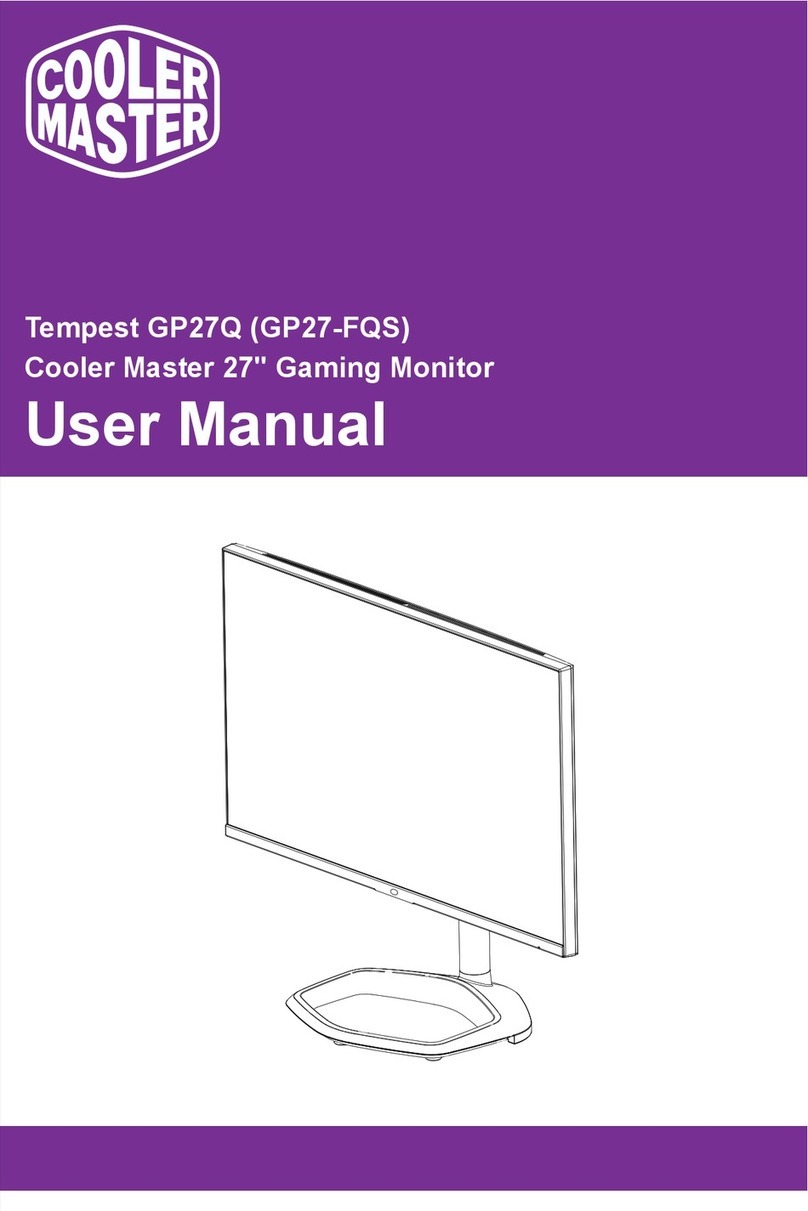 Cooler Master Tempest GP27Q User manual