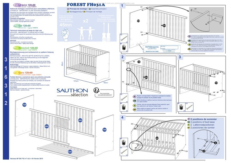 SAUTHON selection FOREST FH031A Assembly SAUTHON selection FOREST FH031A Assembly