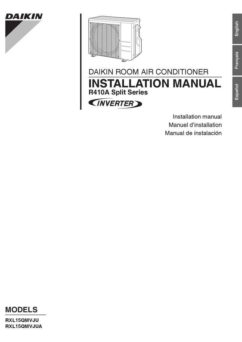 Daikin RXL15QMVJUA User manual