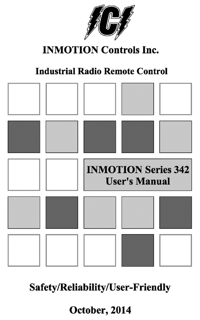 Inmotion controls 342 Series User manual