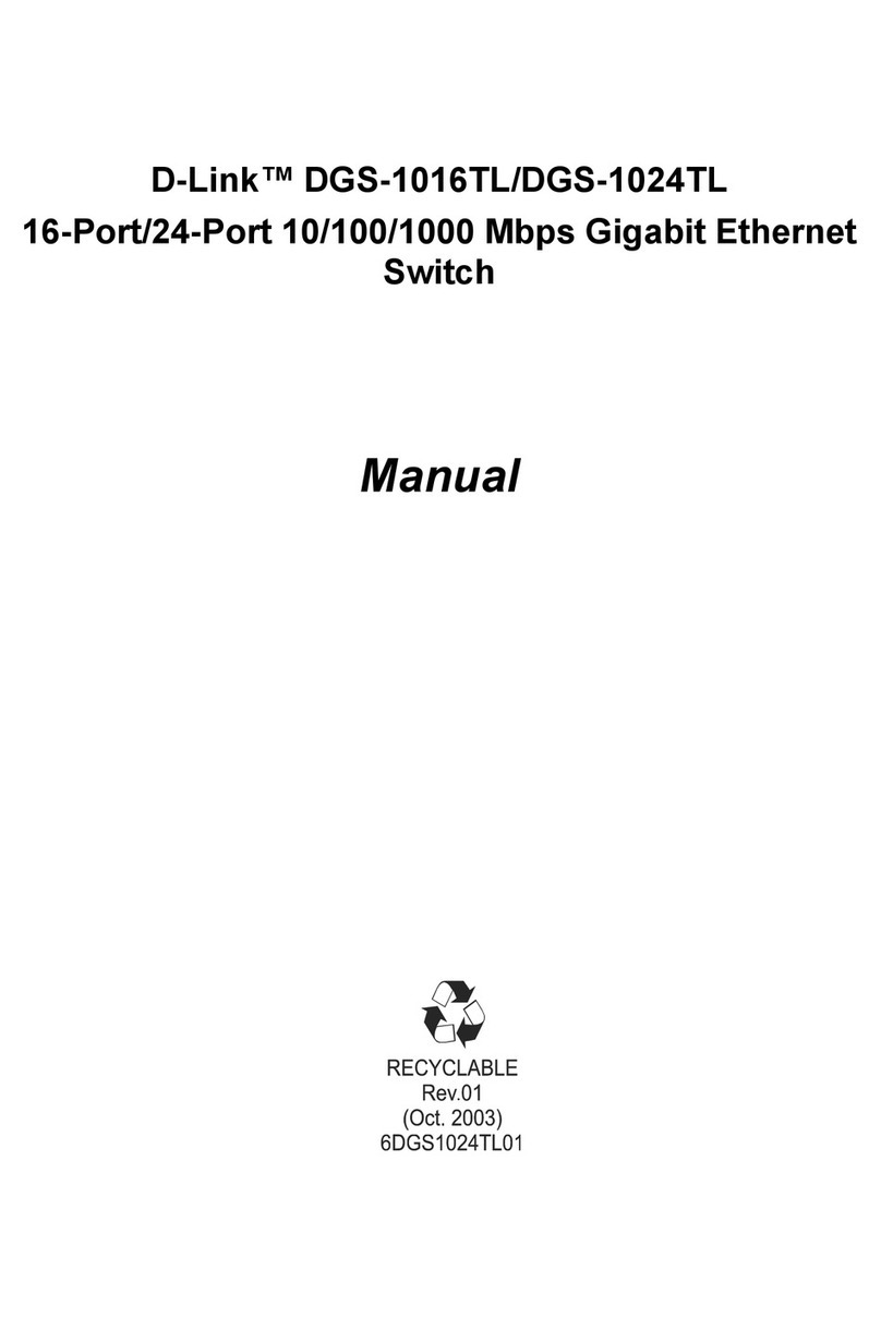 D-Link DGS-1016TL User manual D-Link DGS-1016TL User manual