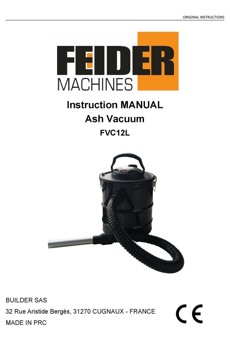 Feider Machines FVC12L instruction manual