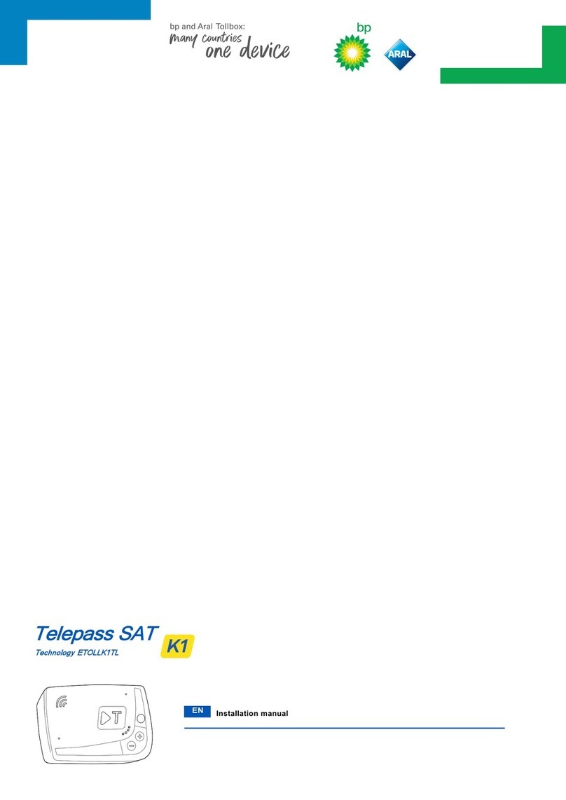 TELEPASS SAT K1 installation manual TELEPASS SAT K1 installation manual