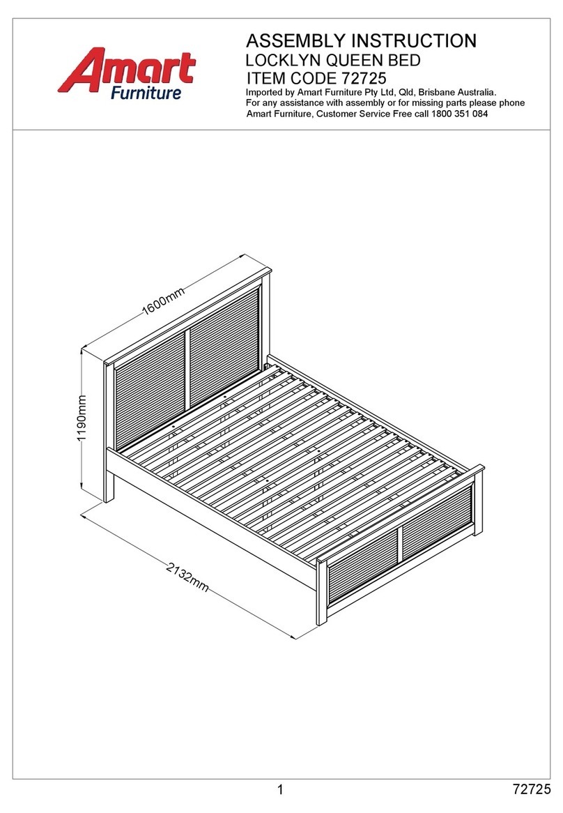 Amart Furniture LOCKLYN 72725 Assembly instruction Amart Furniture LOCKLYN 72725 Assembly instruction