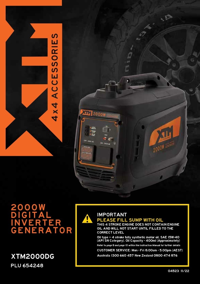 XTM XTM2000DG manual