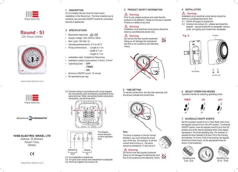 Wise Round - S1 quick start guide