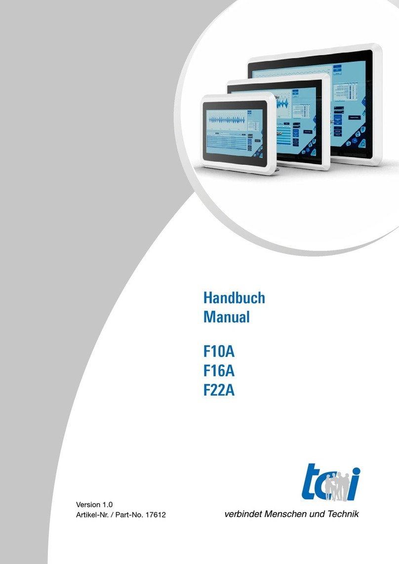 TCi F10A User manual