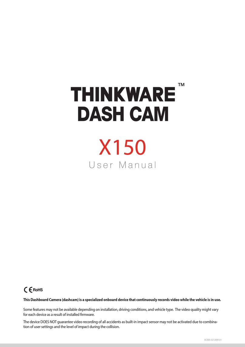 Thinkware X150 User manual