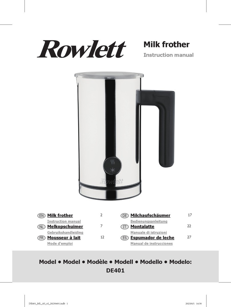 Rowlett DE401 instruction manual