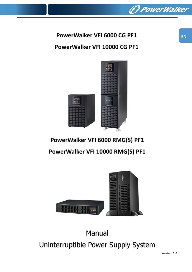 PowerWalker VFI 10000 CG PF1 User manual