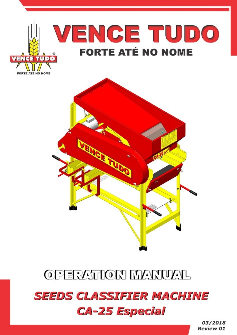 VENCE TUDO CA-25 Especial Operation manual