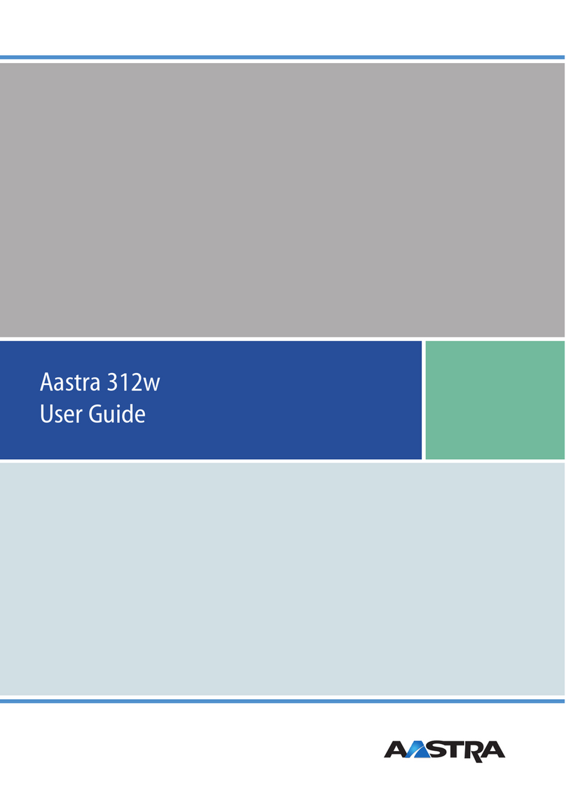 Aastra 312w User manual