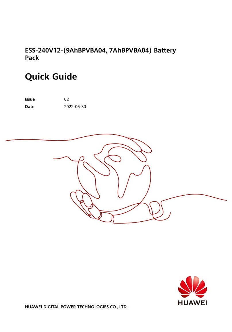 Huawei ESS-240V12-9AhBPVBA04 User manual Huawei ESS-240V12-9AhBPVBA04 User manual