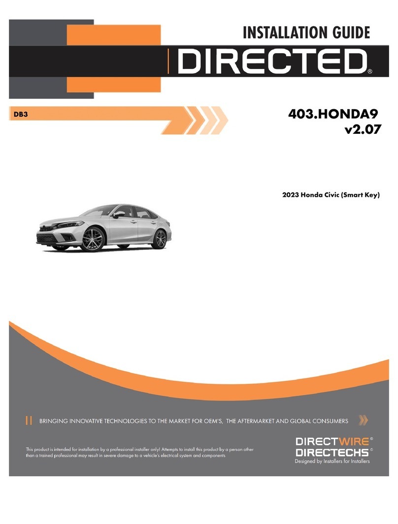 Directed Directechs DB3 installation guide
