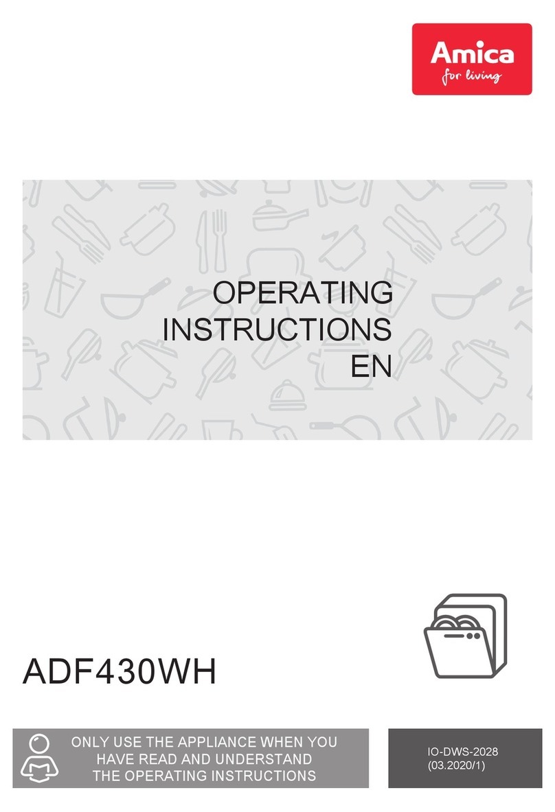 Amica ADF430WH User manual Amica ADF430WH User manual