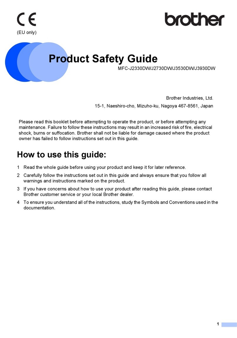 Brother MFC-J3530DW Operating manual