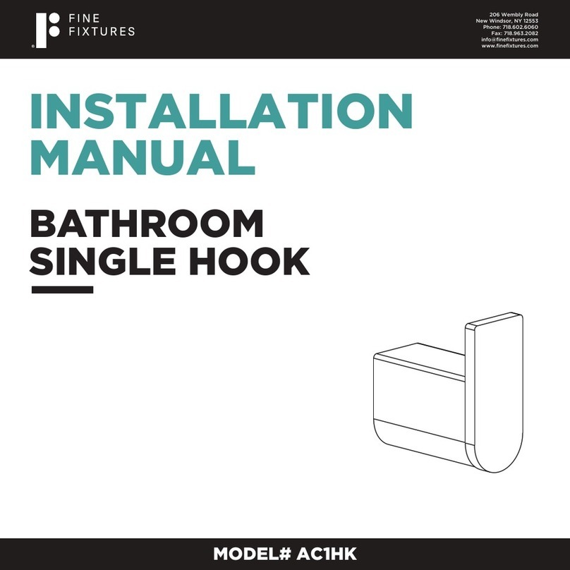 fine fixtures AC1HK installation manual fine fixtures AC1HK installation manual