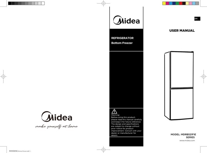 Midea MDRB521FIE Series User manual