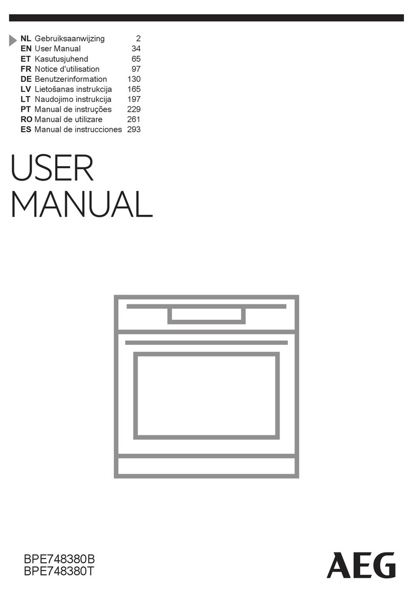 AEG BPE748380B User manual