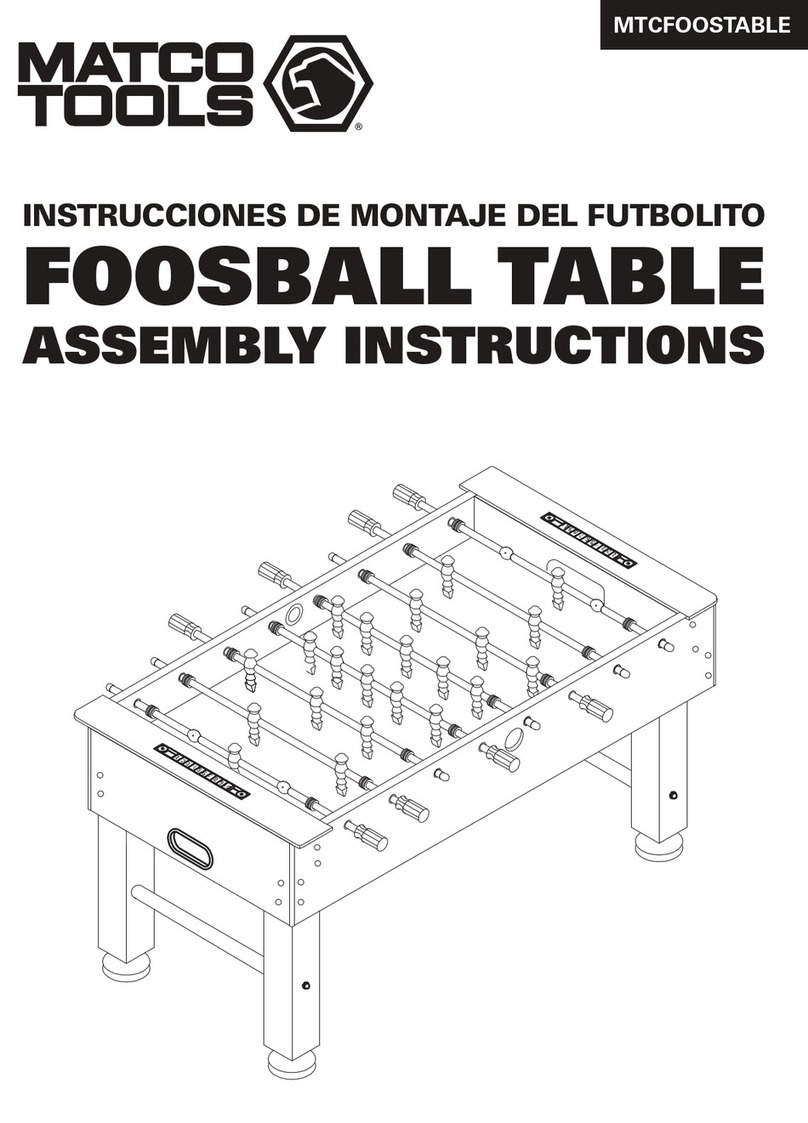Matco Tools MTCFOOSTABLE Assembly instructions
