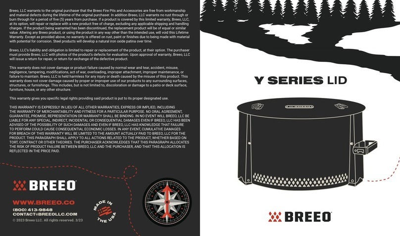 BREEO Y Series User manual