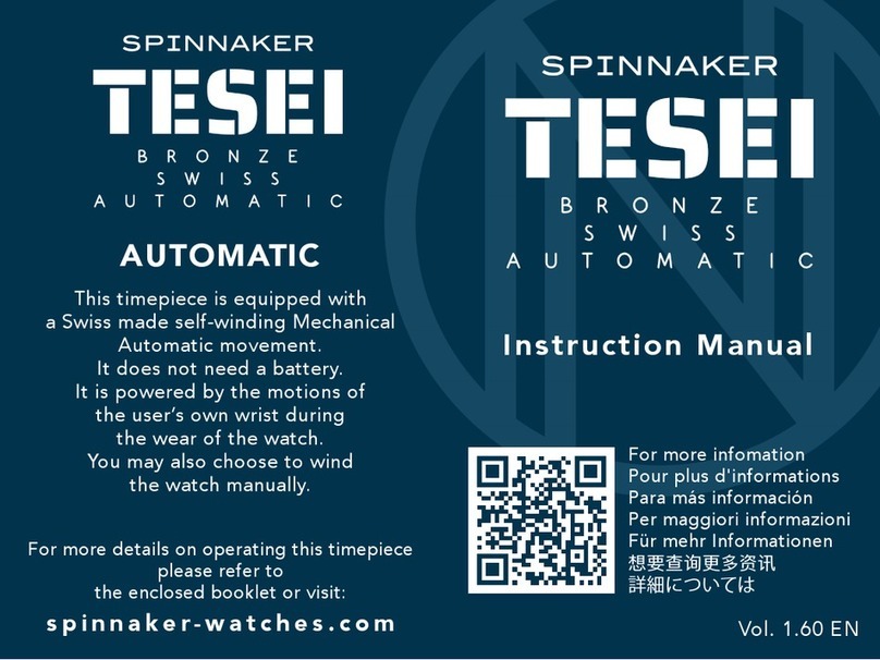 SPINNAKER TESEI instruction manual